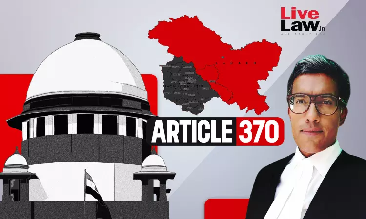 Article 370  Case | If Theyre Allowed To Do This, Heavens Know What Else Theyll Do : Gopal Sankaranarayanan Warns Against Potential Mischief [Day 9]