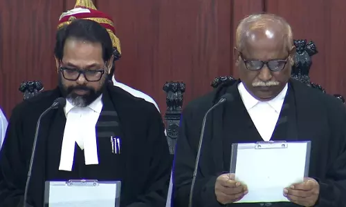 AOR Sibo Sankar Mishra & Judicial Officer Ananda Chandra Behera Take Oath As Judges Of Orissa High Court