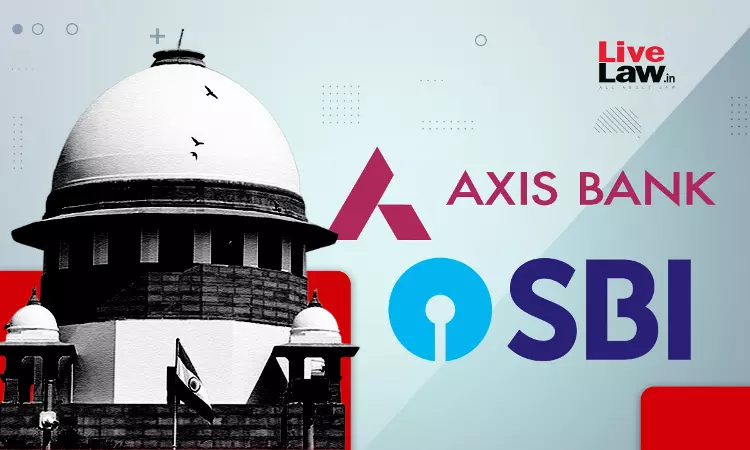 Supreme Court Dismisses Axis Banks Appeal, Upholds Condonation of Delay In CIRP By SBI Against Corporate Debtor Supreme Court Dismisses Axis Banks Appeal, Upholds Condonation of Delay In CIRP By SBI Against Corporate Debtor