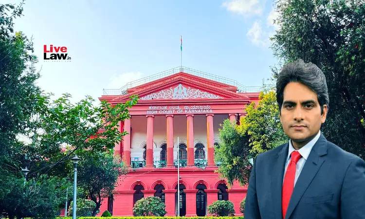 Karnataka High Court Gives Sudhir Chaudhary Last Chance To Argue His Plea To Quash FIR Over Alleged Communal Coverage Of State Scheme Karnataka High Court Gives Sudhir Chaudhary Last Chance To Argue His Plea To Quash FIR Over Alleged Communal Coverage Of State Scheme