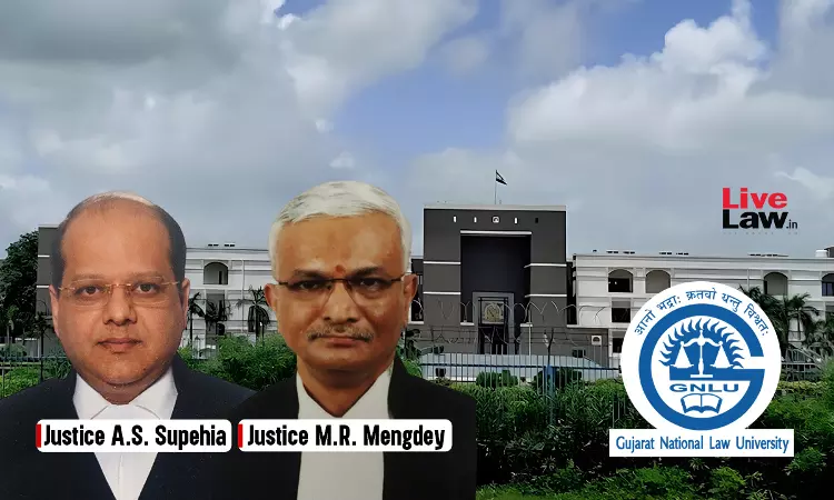 Gujarat HC Takes Suo Motu Cognizance Of A News Report About A Rape Case & Queer Student Harassment At GNLU, Seeks Report Gujarat HC Takes Suo Motu Cognizance Of A News Report About A Rape Case & Queer Student Harassment At GNLU, Seeks Report