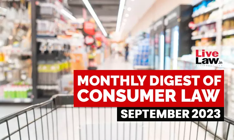 Consumer Cases Monthly Round-Up: September 2023 Consumer Cases Monthly Round-Up: September 2023