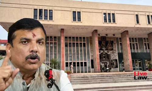 Liquor Policy: Delhi High Court Issues Notice On Plea By AAP MP Sanjay Singh Seeking Bail In Money Laundering Case Liquor Policy: Delhi High Court Issues Notice On Plea By AAP MP Sanjay Singh Seeking Bail In Money Laundering Case