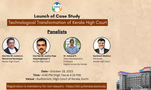 Technological Transformation Of Kerala High Court: Think Tank DAKSH To Launch Case Study On October 19