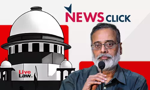 NewsClick Case | Supreme Court Expresses Surprise At Delhi Polices Statement That Medical Report From Jail Officer May Not Be Reliable