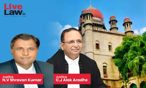 Telangana High Court Raps Advocate For Arraying Judicial Officer As Party Respondent, Bats For Training Program For Young Lawyers Telangana High Court Raps Advocate For Arraying Judicial Officer As Party Respondent, Bats For Training Program For Young Lawyers