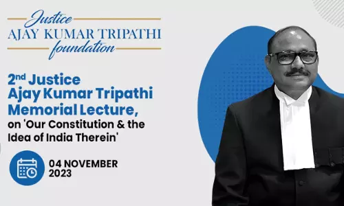 Justice B.R. Gavai Pays Tribute To Justice Ajay Kumar Tripathi And Delves Into India As Envisaged By The Framers Of The Constitution