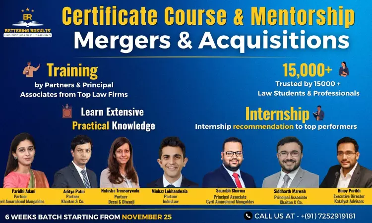 Bettering Results: Learn Mergers & Acquisitions Practice from Top-Tier Law Firm Partners [Register Now]