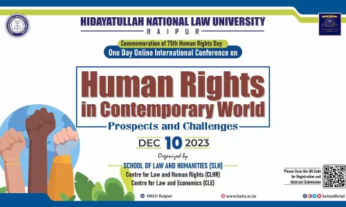 HNLU: International Conference On Human Rights In The Contemporary World: Prospects And Challenges