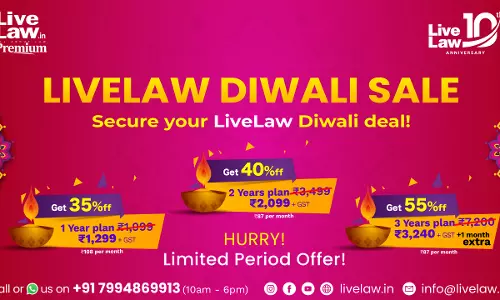 [SPEND LESS SAVE MORE] LiveLaw Diwali Super Sale: Upto 55% Off On Premium Subscription
