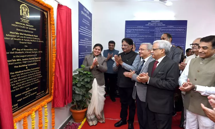 Gujarat High Court Inaugurates Dedicated Medical Facility For Stakeholders Gujarat High Court Inaugurates Dedicated Medical Facility For Stakeholders