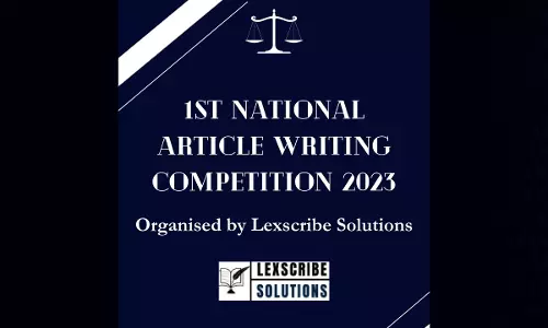 Lexscribe Solutions | 1st National Article Writing Competition Lexscribe Solutions | 1st National Article Writing Competition