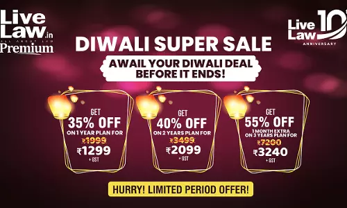 [UNLOCK HUGE DISCOUNTS] LiveLaw Diwali Sale: Get Upto 55% Discount On LiveLaw Premium Subscription
