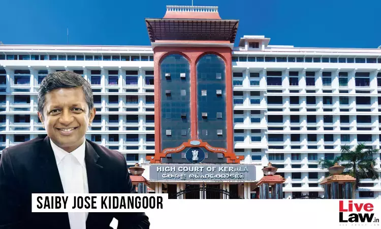 Following Closure Of Bribery Case, Advocate Saiby Jose Kidangoor Reinstated As President Of Kerala High Court Advocates Association Following Closure Of Bribery Case, Advocate Saiby Jose Kidangoor Reinstated As President Of Kerala High Court Advocates Association