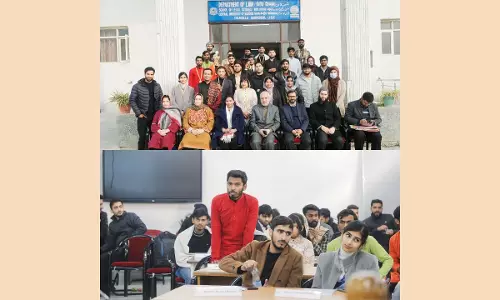 National Youth Parliament 2023 | Common Civil Code Bill Debate | Central University of Kashmir