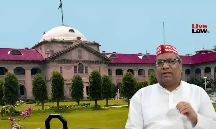 Allahabad High Court Allows States Plea To Drop A Criminal Case Against UPs Cabinet Minister Dr. Sanjay Nishad Allahabad High Court Allows States Plea To Drop A Criminal Case Against UPs Cabinet Minister Dr. Sanjay Nishad