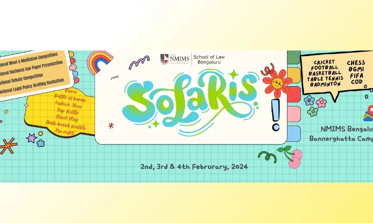 NMIMS Law Fest: SOLARIS [2nd-4th Feb 2024]