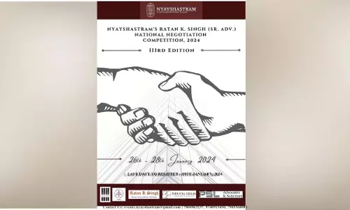 3rd Edition of Nyay Shastrams Ratan K. | Singh National Negotiation Competition 2024 3rd Edition of Nyay Shastrams Ratan K. | Singh National Negotiation Competition 2024