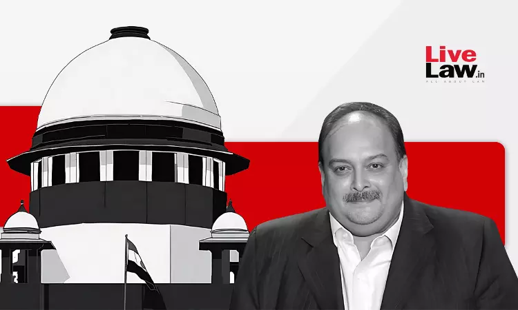 Supreme Court Restores Cheating Case Against Fugitive Mehul Choksi & Wife; Says Gujarat HC Erred In Quashing FIR Supreme Court Restores Cheating Case Against Fugitive Mehul Choksi & Wife; Says Gujarat HC Erred In Quashing FIR
