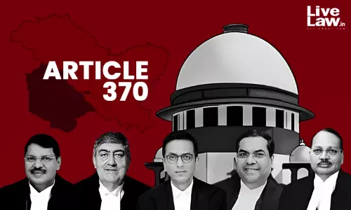 Article 370 A Temporary Provision : Supreme Court Upholds Abrogation of Special Status of Jammu and Kashmir