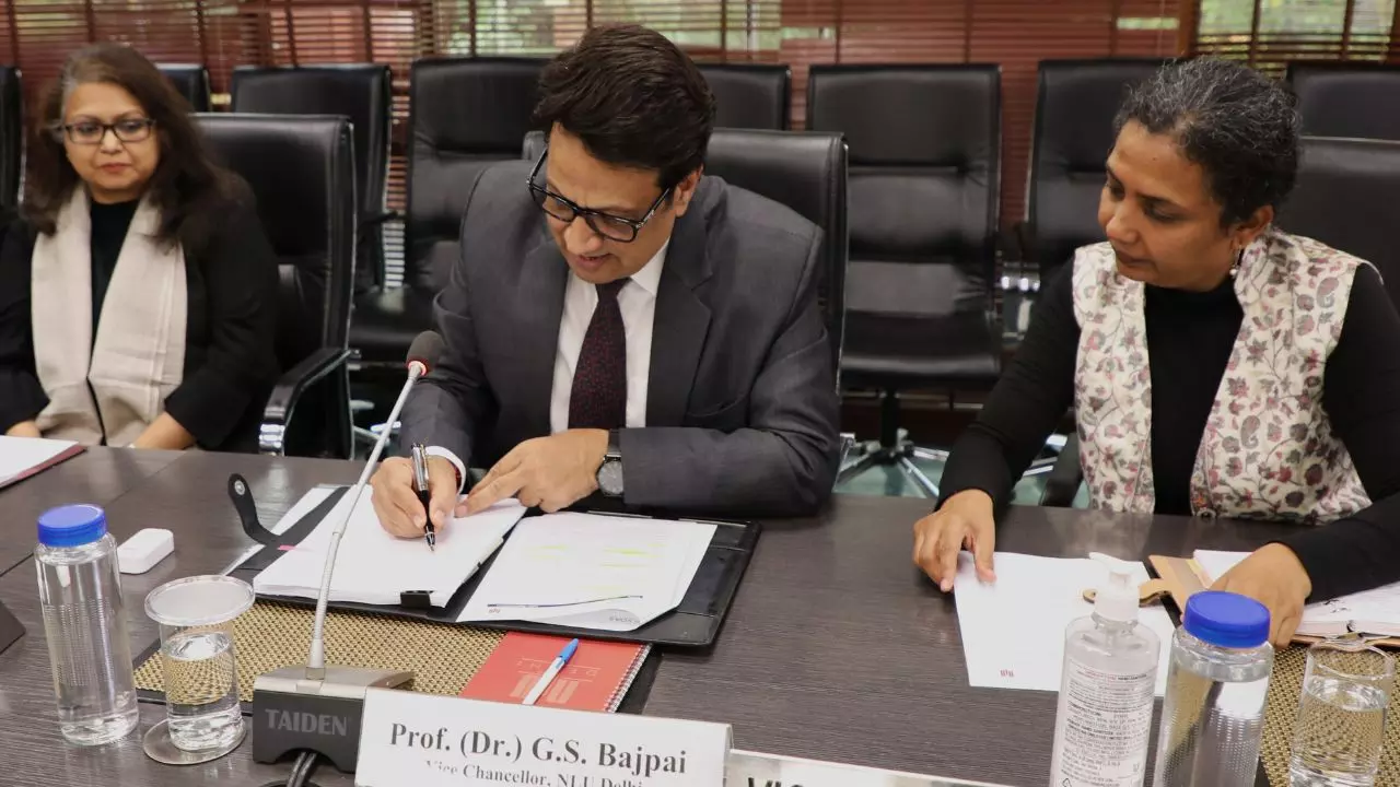 NLUD & SOAS Collaborate On A Masters Program Following 2021 UGC Regulations For Joint Degrees With Global HEIs NLUD & SOAS Collaborate On A Masters Program Following 2021 UGC Regulations For Joint Degrees With Global HEIs