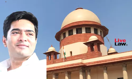 Everyone Has Right To Choose Medical Care : Supreme Court Gives Abhishek Banerjee Foreign Travel Permission For Eye Treatment