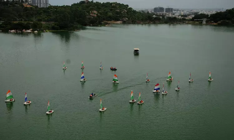 Durgam Cheruvu Lake Pollution Row: Telangana High Court Seeks States Response On Remedial Measures Suggested By Committee Durgam Cheruvu Lake Pollution Row: Telangana High Court Seeks States Response On Remedial Measures Suggested By Committee