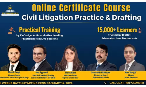 Learn Civil Litigation Practice & Drafting From Indias Leading Practitioners At Bettering Results [Register Now]