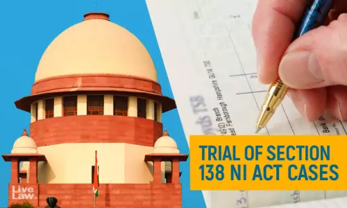 N.I. Act | Directors Not Liable For Dishnor Of Cheque Issued By Company After Their Resignation : Supreme Court