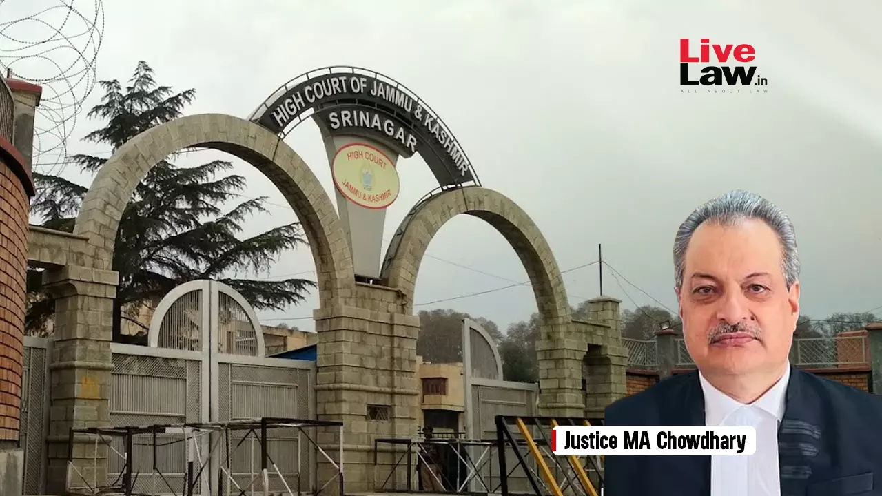 J&K Govt Must Prescribe Procedure For Willow Act Confiscations After Forest Act Repeal: High Court J&K Govt Must Prescribe Procedure For Willow Act Confiscations After Forest Act Repeal: High Court