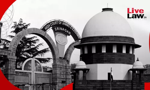 Supreme Court Asks High Court To Not Unnecessarily Summon Officials Of J&K Administration