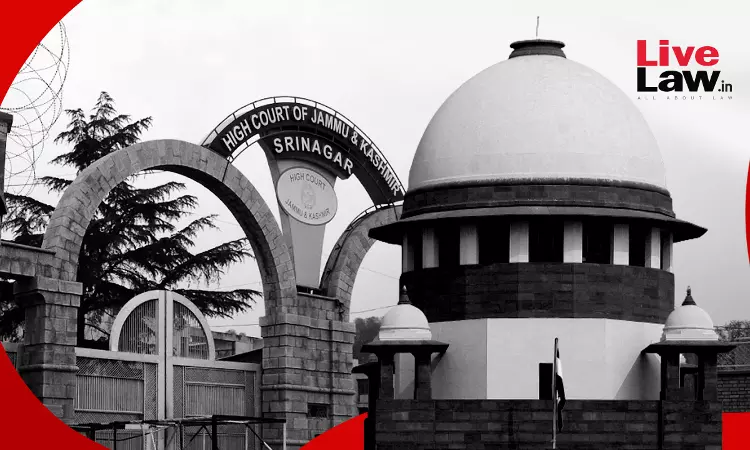 Supreme Court Asks High Court To Not Unnecessarily Summon Officials Of J&K Administration Supreme Court Asks High Court To Not Unnecessarily Summon Officials Of J&K Administration