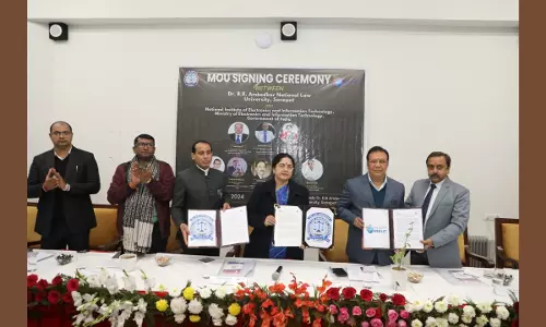 DBRANLU Signs MoU With NIELIT Under Ministry Of Information And Technology, Government Of India