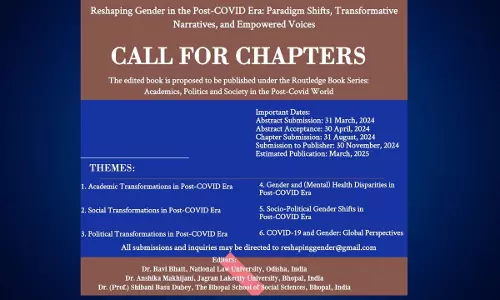 Call For Papers: NLUOs Book Titled Reshaping Gender In The Post-COVID Era: Paradigm Shifts, Transformative Narratives, And Empowered Voices Call For Papers: NLUOs Book Titled Reshaping Gender In The Post-COVID Era: Paradigm Shifts, Transformative Narratives, And Empowered Voices