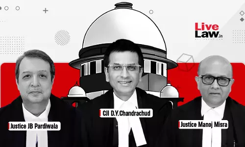A Perfectly Valid Provision Cant be Read Down Just Because It Imposes Harsher Consequences: Supreme Court A Perfectly Valid Provision Cant be Read Down Just Because It Imposes Harsher Consequences: Supreme Court