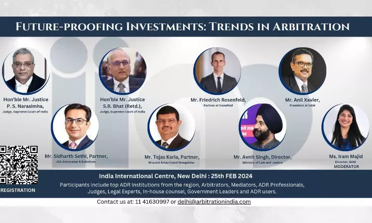 IIAM: Panel Discussion On Future-Proofing Investments: Trends In Arbitration [25th February 2024]