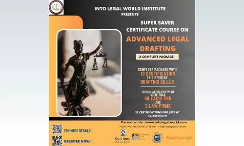 Into Legal World Institute: Super Saver Certificate Course On Advanced Legal Drafting: The Complete Package