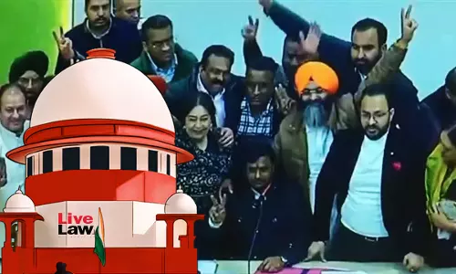 Concerned About Horse Trading : Supreme Court Proposes Declaring Chandigarh Mayor Election Results Based On Present Votes Instead Of Fresh Election