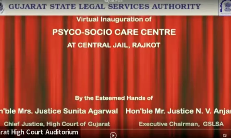 Gujarat High Court Chief Justice Inaugurates Psycho-Socio Care Centers In Three Central Jails Gujarat High Court Chief Justice Inaugurates Psycho-Socio Care Centers In Three Central Jails
