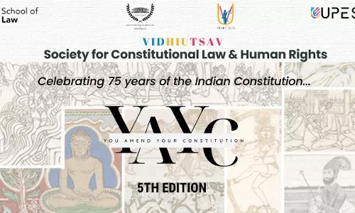 UPES:  “You, Amend Your Constitution!” Competition [Register By 20th Feb]