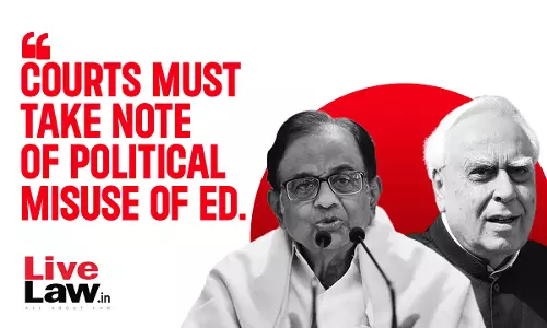Judgment Upholding PMLA Provisions Was Contrary To Law, Must Be Reviewed Soon By Supreme Court: P Chidambaram & Kapil Sibal Judgment Upholding PMLA Provisions Was Contrary To Law, Must Be Reviewed Soon By Supreme Court: P Chidambaram & Kapil Sibal
