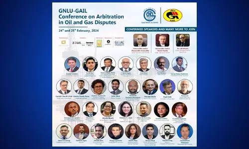 GNLU-GAIL Arbitration Conference On Oil & Gas Disputes GNLU-GAIL Arbitration Conference On Oil & Gas Disputes