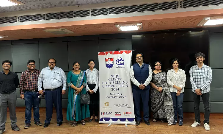 NUJS Kolkata Hosts 3rd National Client Counselling Competition 2024, NLU Odisha Emerge As Winners