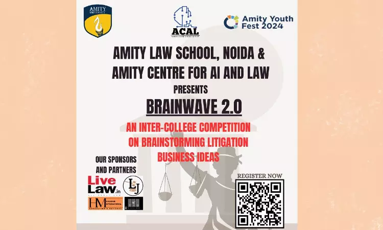 ALS Noida: BRAINWAVE 2.0- Brainstorming Session On Litigation Business Ideas [Register By 24th Feb]
