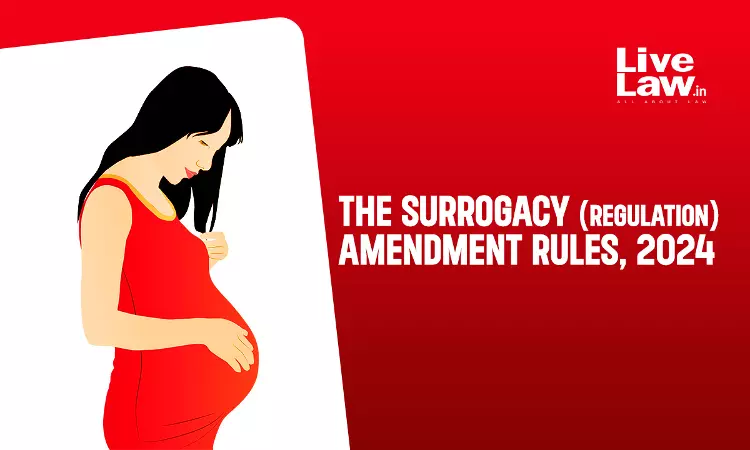 Centre Amends Surrogacy Rules To Allow Couples With Medical Conditions To Use Donor Gametes Centre Amends Surrogacy Rules To Allow Couples With Medical Conditions To Use Donor Gametes