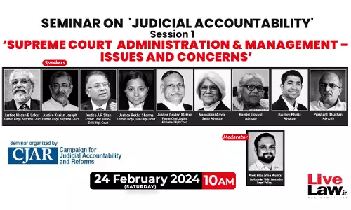 CJAR Seminar TOMORROW On Supreme Courts Judicial Administration & Management And Its Trend On Cases Involving Civil Liberties & Political Rights CJAR Seminar TOMORROW On Supreme Courts Judicial Administration & Management And Its Trend On Cases Involving Civil Liberties & Political Rights