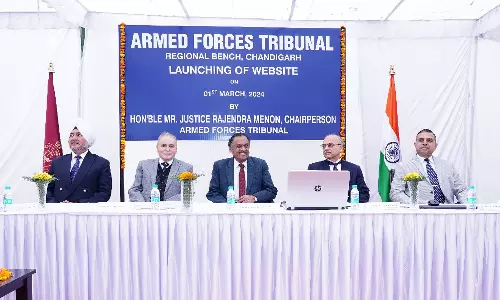 Armed Forced Tribunal Launches Official Website For Chandigarh Bench