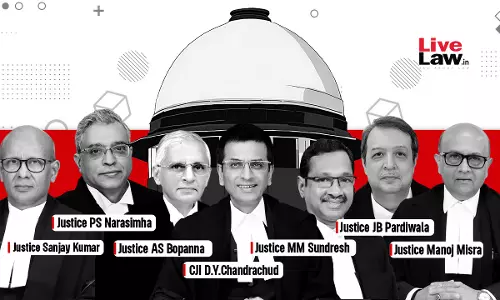 Bribery Not Protected By Legislative Privileges; No Immunity For MPs/MLAs Taking Bribe For Vote/Speech In Legislature : Supreme Court