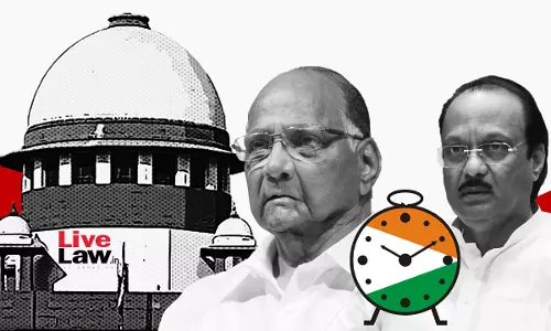 Supreme Court Asks Ajit Pawar Group To Not Use Sharad Pawars Name & Photo In Posters; Suggests Clock Symbol Be Not Used Supreme Court Asks Ajit Pawar Group To Not Use Sharad Pawars Name & Photo In Posters; Suggests Clock Symbol Be Not Used