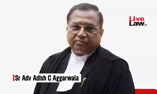 Disclosure Affects Corporate Donors : SCBA President Adish Aggarwala Writes To CJI Seeking Suo Motu Review Of Electoral Bonds Verdict